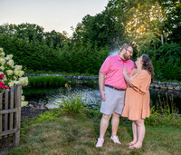 Salem Herb Farm Ct, Authentic moments, Engagement photo session