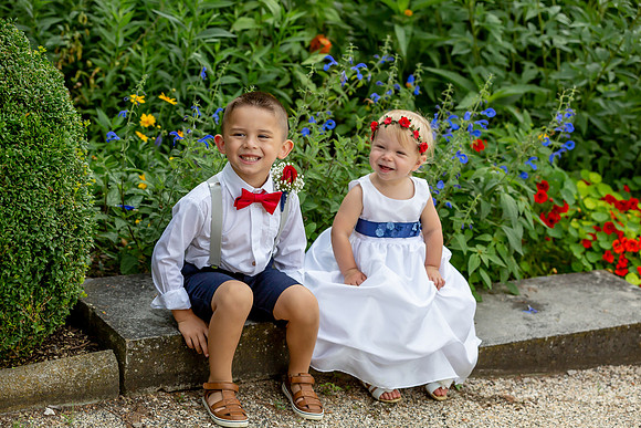 flower girl ring bearer harkness memorial park