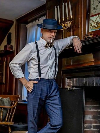 Marc White, roaring 20's, model photography